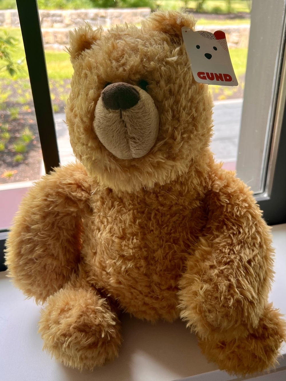 GUND Honey Tan Plush Teddy Bear - Soft Brown & Cream Accents